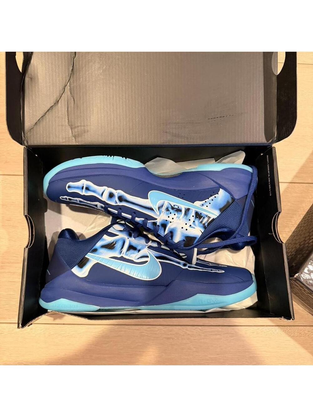 Nike Men's Blue and Multi Trainer